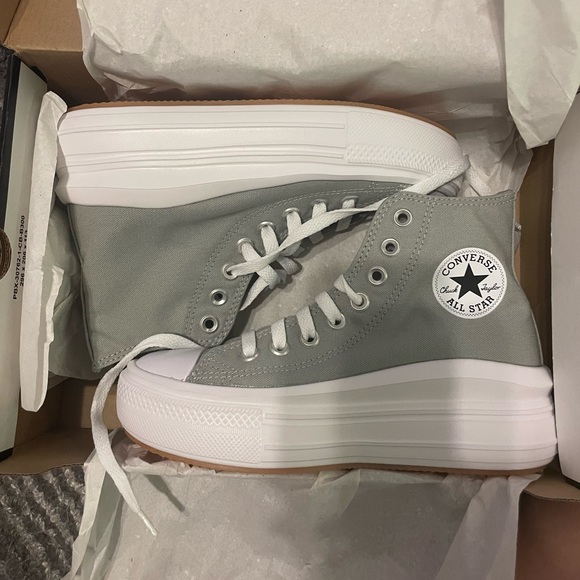Chuck Taylor All Star Move Platform Seasonal Color, Slate color , size 5 - Picture 2 of 9